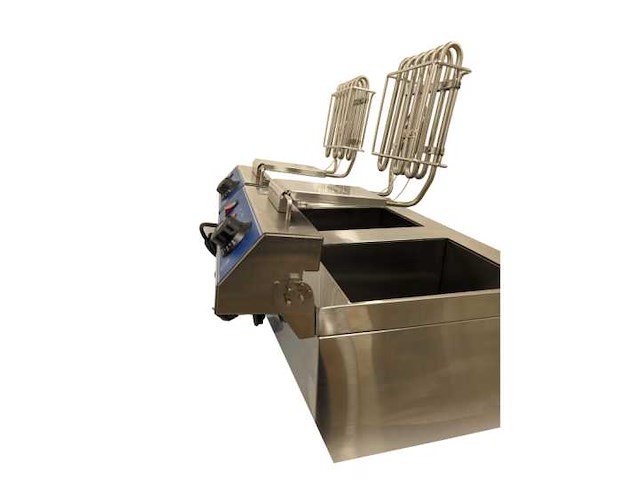 Horeca apparatuur - professionele elektrische frituur 2 manden 13l - horeca apparatuur - frituur (3x) - afbeelding 3 van  4