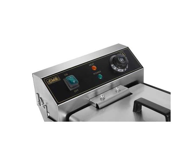 Horeca-apparatuur - professionele elektrische frituurpan 1 manden 13l - horeca-apparatuur - frietureuse - afbeelding 2 van  4