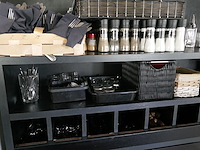 Horeca couvertkast met ingebouwde sfeerhaard + couverts - afbeelding 3 van  4
