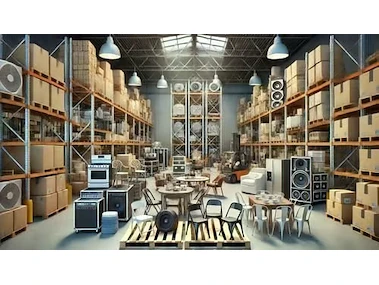 Horeca & eventmateriaal, sound & light
