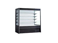 Horeca-materiaal - 2m positieve led wanddisplaykast - afbeelding 1 van  3