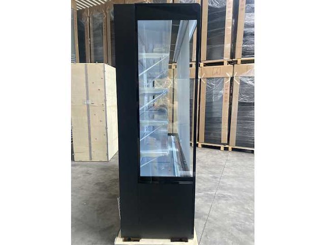 Horeca-materiaal - 2m positieve led wanddisplaykast - afbeelding 2 van  3