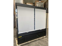 Horeca-materiaal - 2m positieve led wanddisplaykast - afbeelding 3 van  3