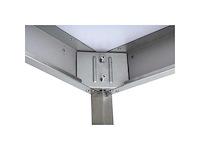 Horeca-materiaal - roestvrijstalen tafel met subplank 1000 x 700mm - werktafel - afbeelding 2 van  3