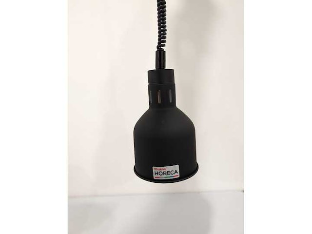 Horeca-materiaal - zwarte warmtelamp met 175mm diameter. - warmtelamp (3x) - afbeelding 1 van  4