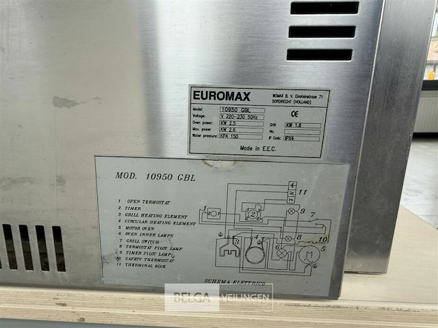 Horeca oven euromax - afbeelding 4 van  5