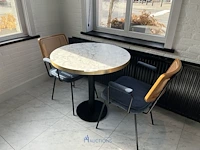 Horecatafel met 2 stoelen
