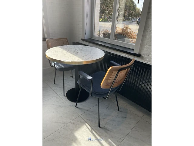 Horecatafel met 2 stoelen - afbeelding 2 van  7