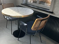 Horecatafel met 2 stoelen - afbeelding 2 van  7