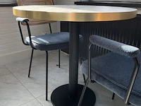 Horecatafel met 2 stoelen - afbeelding 4 van  7