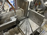 Horizontale beugelzaagmachine mep shark 280, bouwjaar 1999. voorzien van een vermogen van 1,9 kw en een aansluiting van 400 v, 3 fasen. - afbeelding 2 van  4
