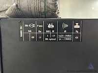 Horizontale beugelzaagmachine mep shark 280, bouwjaar 1999. voorzien van een vermogen van 1,9 kw en een aansluiting van 400 v, 3 fasen. - afbeelding 3 van  4