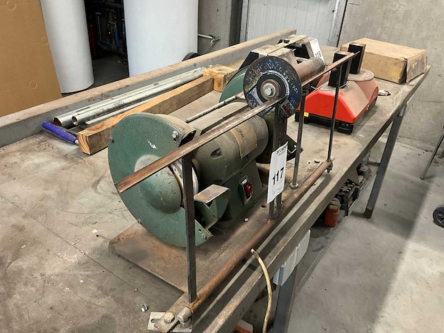 Horizontale dubbele schijf slijpmachine - afbeelding 2 van  2