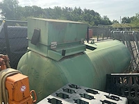 Horizontale opslagtank - dieseltank - mazouttank - afbeelding 2 van  2