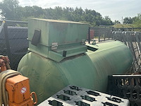 Horizontale opslagtank - dieseltank - mazouttank - afbeelding 2 van  2