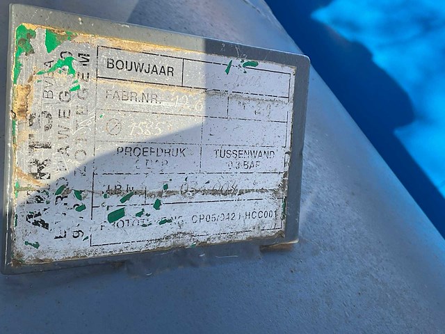 Horizontale opslagtank - afbeelding 6 van  6
