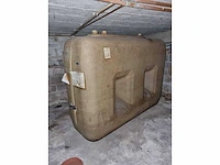 Horizontale opslagtank