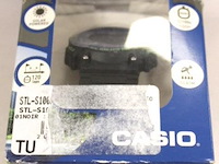 Horloge, casio, stl-s100-1binoir, solar powered, 10 atm waterdicht, werking niet gekend - afbeelding 1 van  1