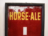 Horse -ale glazen vintage reclame - afbeelding 2 van  6