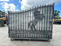 Horse design gate 6000mm - poort - afbeelding 12 van  15