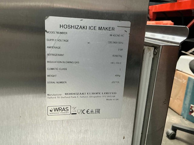 Hoshizaki im-45cne-hc ijsblokjesmachine - afbeelding 5 van  5
