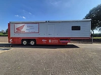 Hospitality/crosstrailer/motorsport/zelfvoorzienend oplegger netam-fruehauf vr10-18 1985