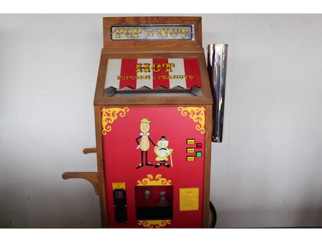 Hot popcorn & peanuts - sales automaat - afbeelding 1 van  3