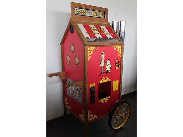 Hot popcorn & peanuts - sales automaat - afbeelding 2 van  3