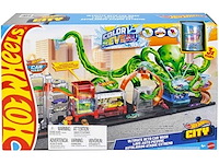 Hot wheels ultimate octo autowaskit met 3 auto's - afbeelding 2 van  4