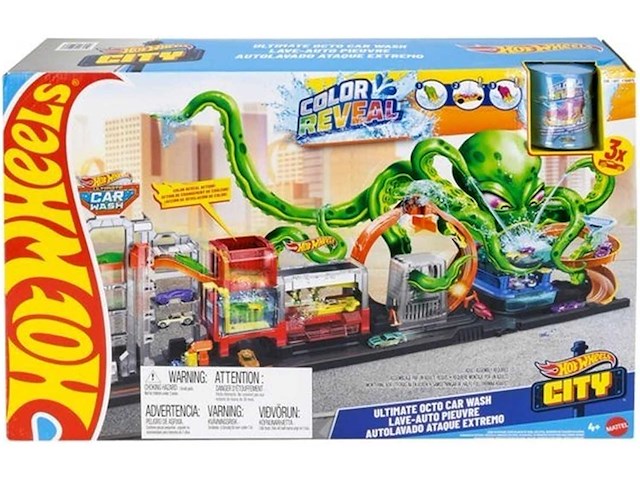 Hot wheels ultimate octo autowasset met 3 auto's (x2) - afbeelding 4 van  5