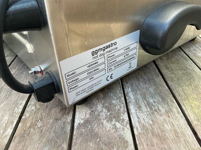 Hotdog machine / worstenwarmer ggm gastro - afbeelding 6 van  6