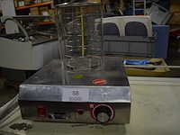 Hotdog verwarmer (zonder opvangbakje) - afbeelding 1 van  5