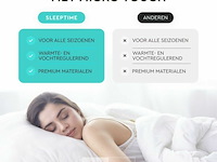 Hoteldekbed 200x200cm - afbeelding 3 van  7