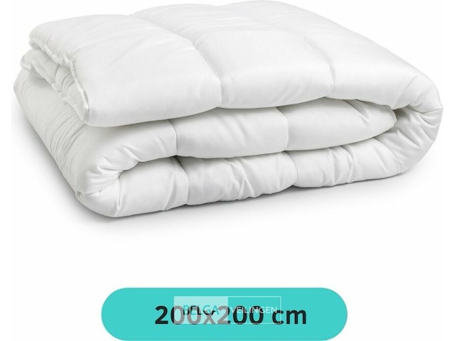 Hoteldekbed 200x200cm - afbeelding 1 van  7