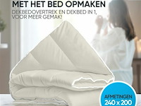 Hoteldekbed 240x200cm - afbeelding 5 van  7
