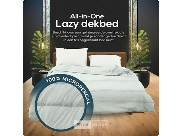 Hoteldekbed 240x200cm - afbeelding 2 van  6