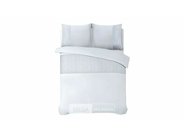 Hoteldekbed overtrek 200x200cm - afbeelding 1 van  3