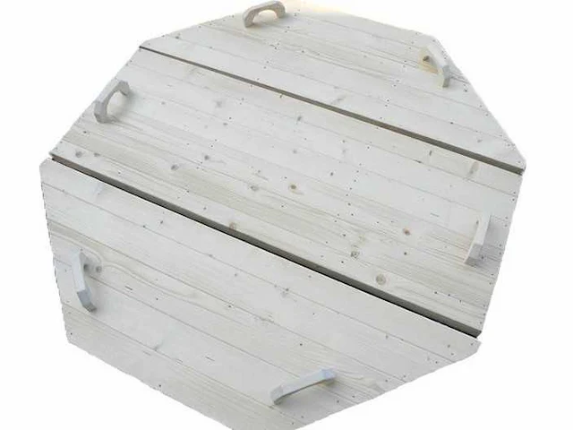 Hottub - sparrenhout, rvs kachel - vonato - 0 - wooden tranquil - afbeelding 4 van  9