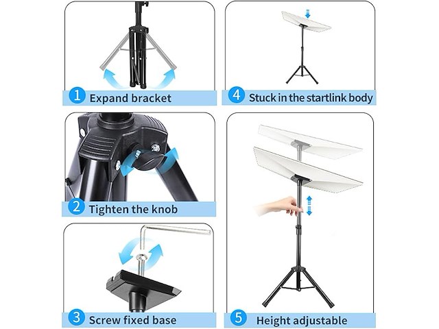 Houder voor starlink - afbeelding 3 van  3