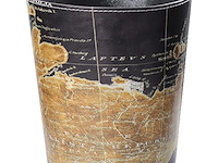 Housoutil vintage leren vuilnisbak - afbeelding 1 van  2