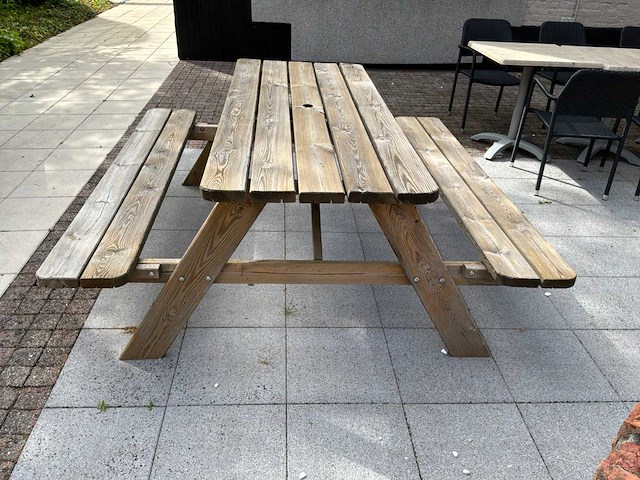 Hout terrasbank (4x) - afbeelding 4 van  4