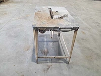 Hout zaagtafel