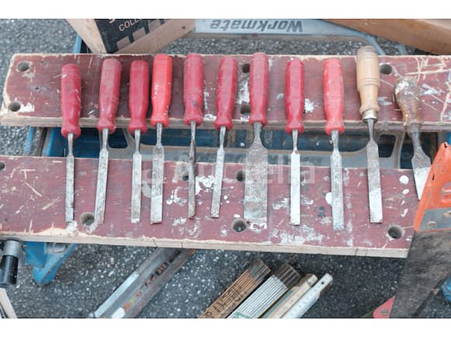 Houtbewerkingsgereedschapset - afbeelding 9 van  12