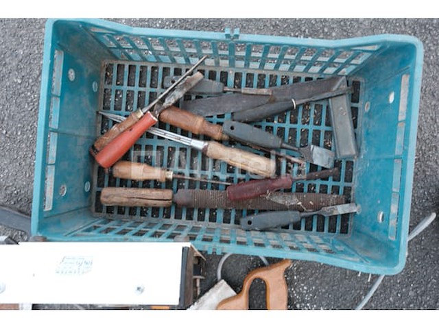 Houtbewerkingsgereedschapset - afbeelding 11 van  12