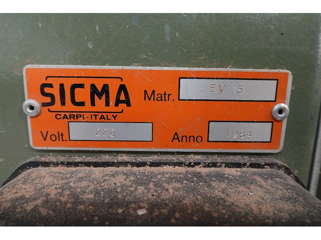 Houtbewerkingsmachine sicma - afbeelding 7 van  7