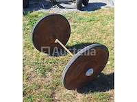 Houtbewerkingstool set + 2 wielen - afbeelding 5 van  7
