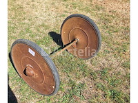 Houtbewerkingstool set + 2 wielen - afbeelding 6 van  7