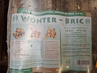 Houtbrikketten wonter (4 x 1 pack ) - afbeelding 2 van  2