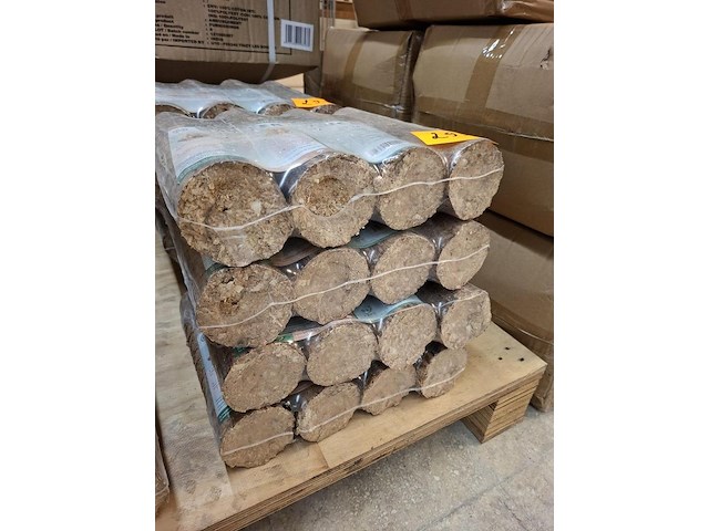 Houtbrikketten wonter (4 x 1 pack ) - afbeelding 1 van  2