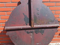 Houten 19de eeuws bord - afbeelding 5 van  5